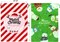2 Pieces Gift Drawstring Christmas Bags Giant 27.6 x 42 Inch Santa Bags for Gifts Wrapping Xmas Bags for Kids Friends Family